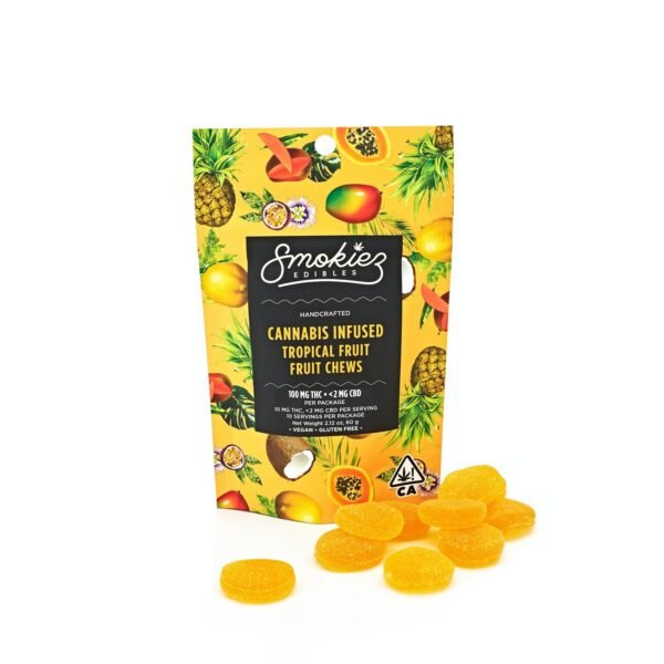 243301_Smokiez_CA_Tropical_FruitChew_withCandy_1920px.jpg SMOKIEZ EDIBLES
