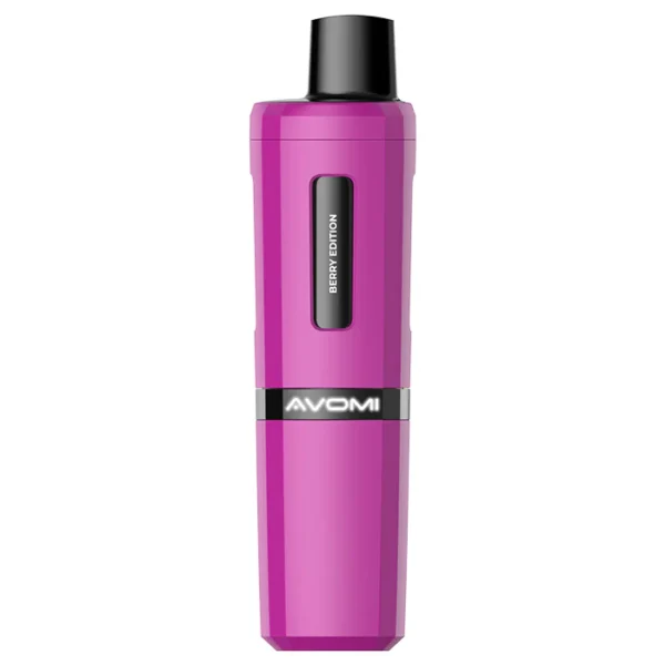 Avomi FLIQ Prefilled Kit – Berry Edition | 2400 Legal Puffs | Reusable 4-in-1 Vape Device
