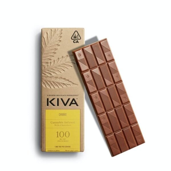 Kiva-Chocolate-Bar-Churro-Milk-Chocolate-90-100mg-1.jpg Churro Milk Chocolate