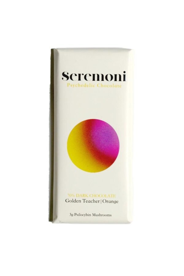 Seremoni-Psilocybin-Chocolate-Bar-Orange-Golden-Teacher-Mushrooms.jpg Seremoni Psilocybin Chocolate Bar