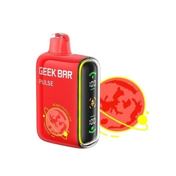 Watermelon-Ice.jpg GEEK BAR VAPE 9000 PUFF β WATERMELON ICE