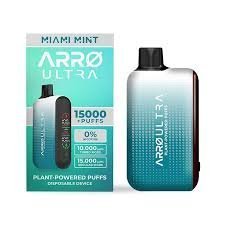 download-21.jpeg ARRØ Ultra – Miami Mint 15,000 Puffs