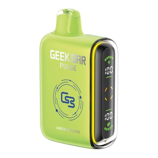 geek-bar-pulse-disposable-vape-device-green-apple-ice.jpg Geek Bar Pulse Disposable Vape Device - Green Apple Ice